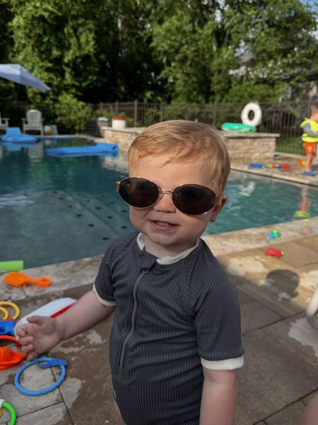 Toddler boy rash guard swimsuit 😍

#LTKSwim #LTKBaby #LTKKids