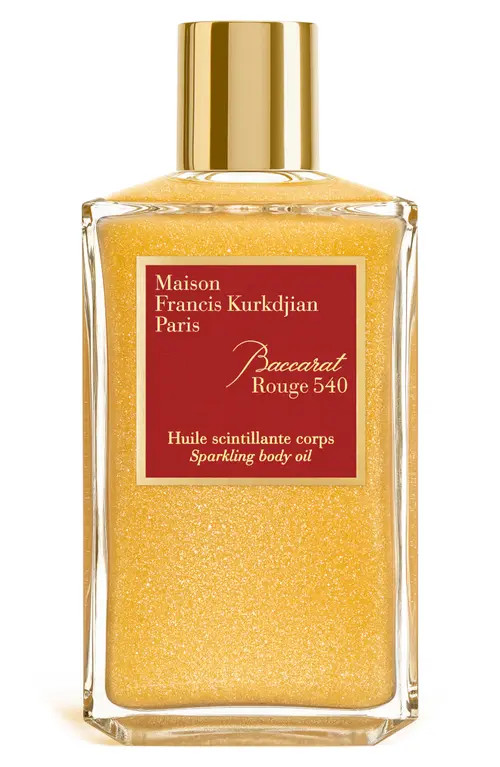 Maison Francis Kurkdjian Baccarat Rouge 540 Scented Sparkling Body Oil at Nordstrom | Nordstrom