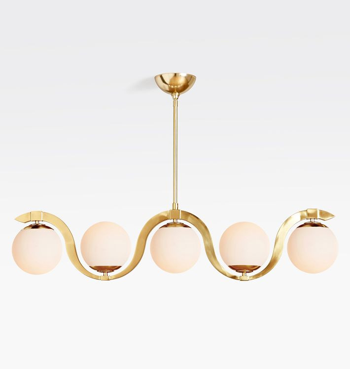 Reedway 5 Light Linear Pendant | Rejuvenation