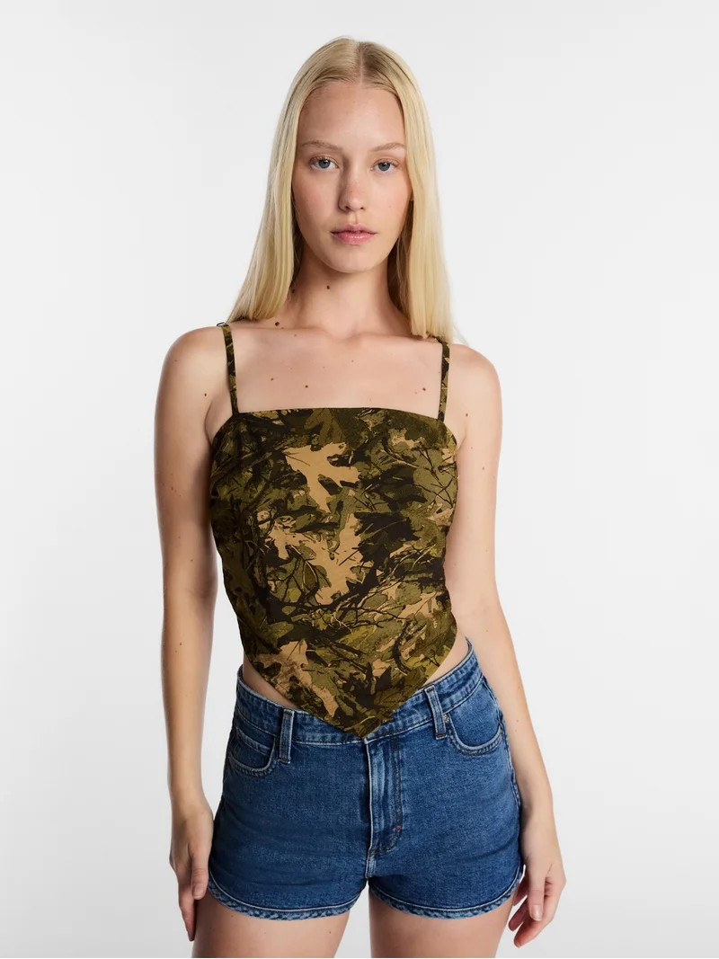 Kacey Lee Women's Bandana Top, Size XS-XXL | Walmart (US)
