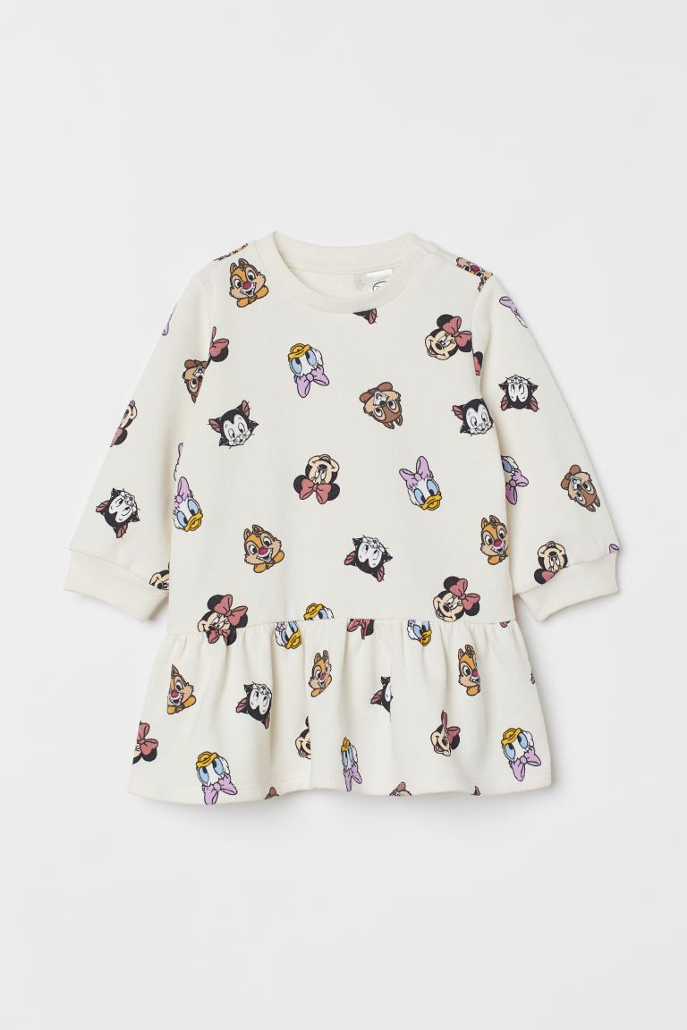 Cotton Sweatshirt Dress | H&M (US)