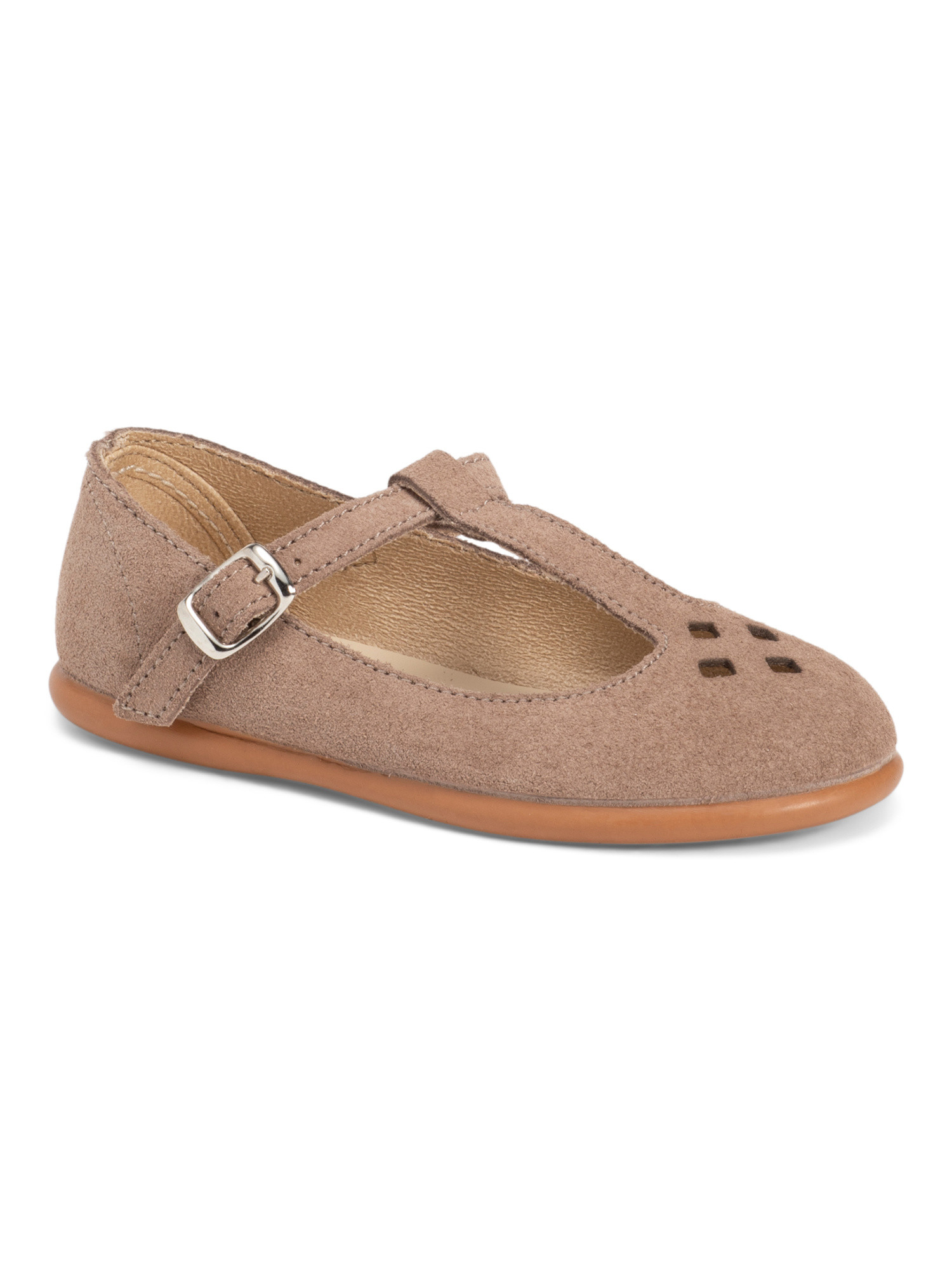Made In Spain Suede T-bar Dress Shoes (toddler Little Kid Big Kid) | Toddler Girls' Shoes | Marsh... | Marshalls