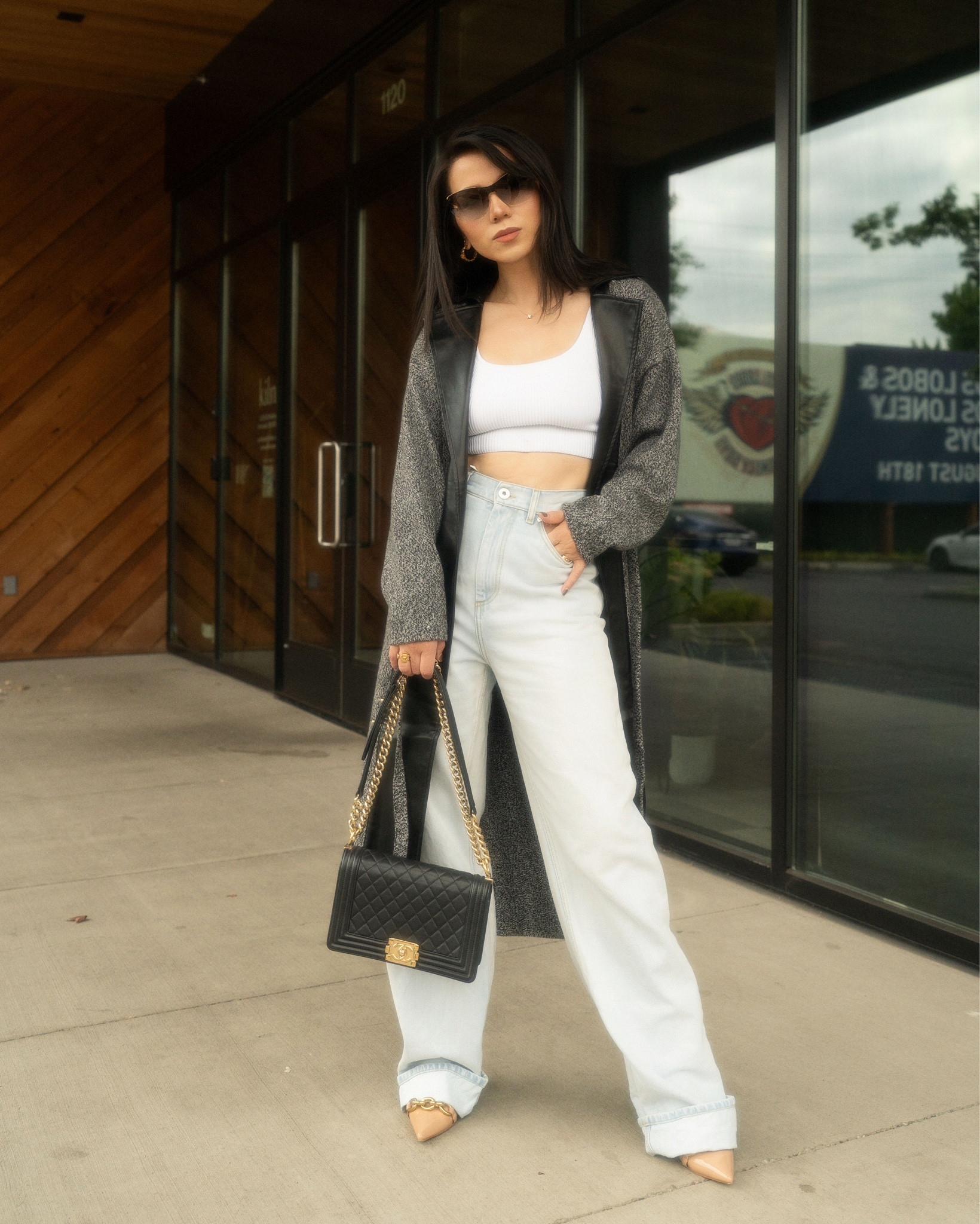 Have you been shopping at the Nordstrom Anniversary Sale? Well, I have picked up this tweed mixed media belted sweater coat by @misookofficial  to take advantage of amazing savings on select Misook styles at @nordstrom . 

I love the faux leather and knit contrast, and it can be worn with a more relaxed look like what I am sporting today or you can belt it for more of snatched formal look. I can see myself throw this coat on many fall outfits.

#LTKSeasonal #LTKxNSale #LTKSaleAlert