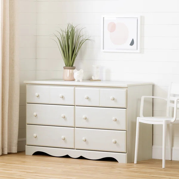 Emyree 6 Drawer Double Dresser | Wayfair North America