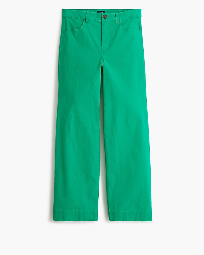 High-rise wide-leg cropped pant | J.Crew Factory