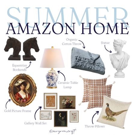 I love mixing old + new in our home to give it a timeless and classic feel! Sharing my favorite #amazonhome finds for the summer!

#LTKunder100 #LTKSeasonal #LTKhome