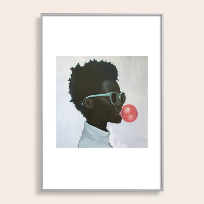 How far is a light year? Framed Art Print by Alexander Grahovsky | Society6