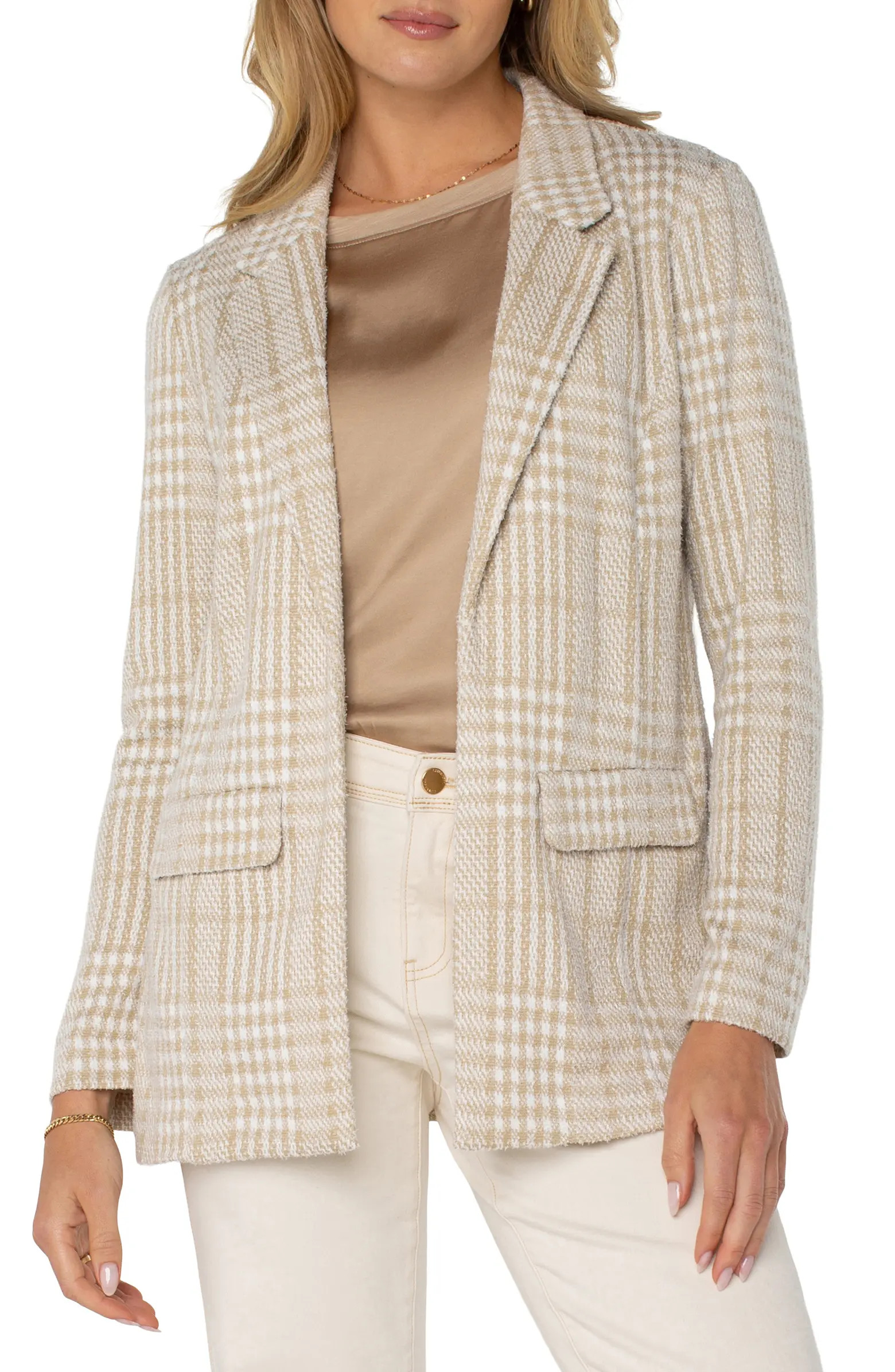 Plaid Boyfriend Blazer | Nordstrom