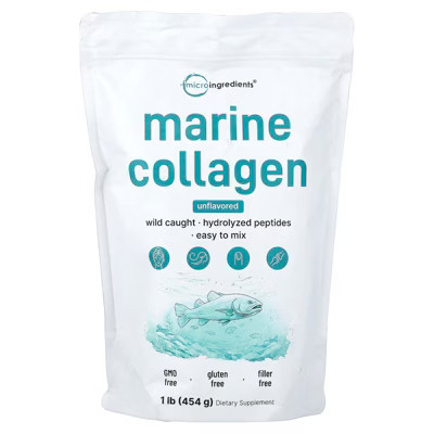 Micro Ingredients Marine Collagen, Unflavored, 1 lb (454 g) | Target