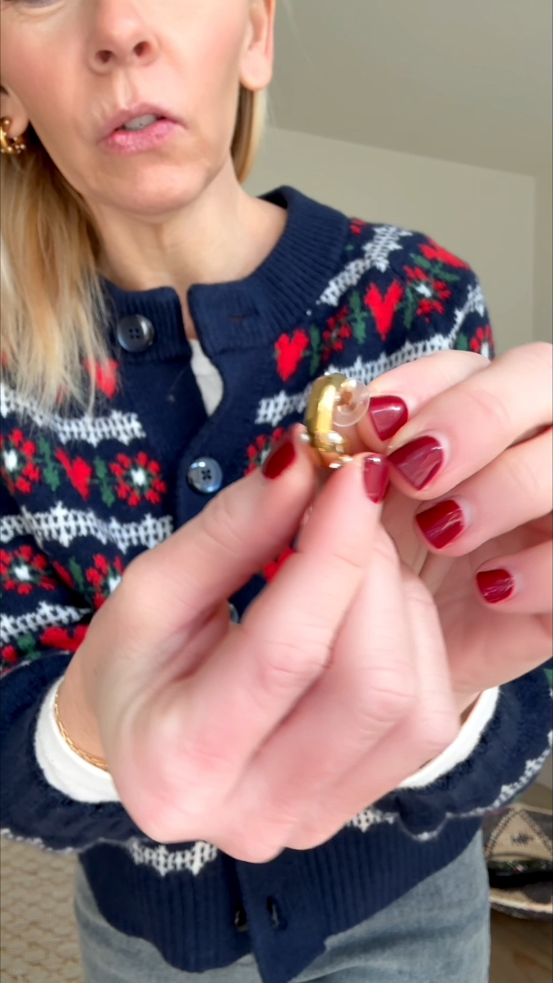 Love these statement earrings from Linny Co / gold and pearl chunky hoop / makes a great gift too 

#LTKFindsUnder50 #LTKootd #LTKgrwm