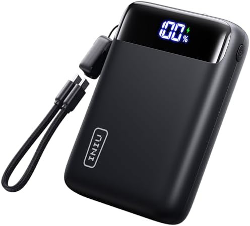 INIU Portable Charger, Smallest 22.5W 20000mAh USB C in & Out Power Bank Fast Charging, PD 3.0+QC... | Amazon (US)
