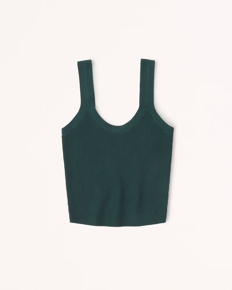 Women's Slim Scoopneck Sweater Tank | Women's New Arrivals | Abercrombie.com | Abercrombie & Fitch (US)