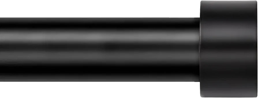 Zeerobee Curtain Rods for Windows 48 to 84, 1 Inch Black Curtain Rod Set, Heavy Duty Drapery Rods... | Amazon (US)