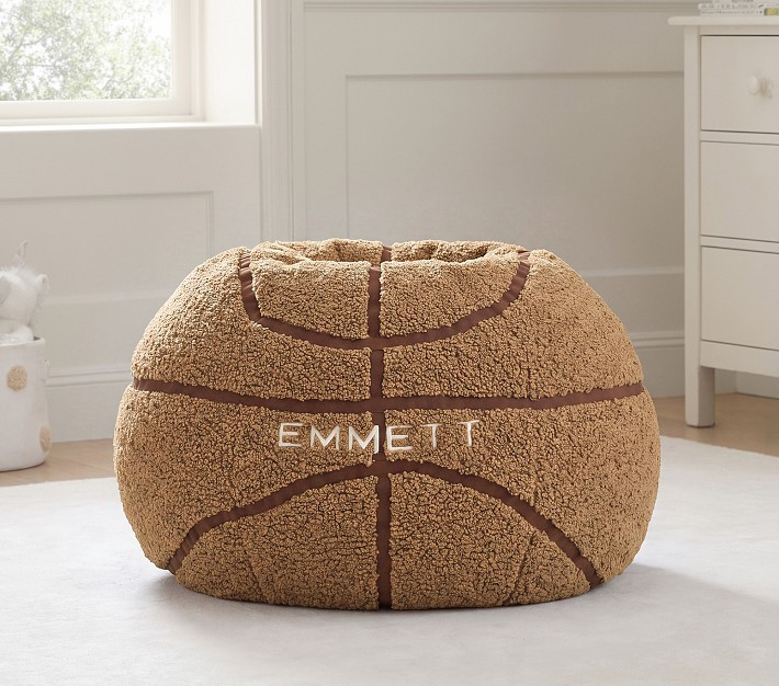 Anywhere Beanbag<sup>™</sup>, Basketball Slipcover Only | Pottery Barn Kids