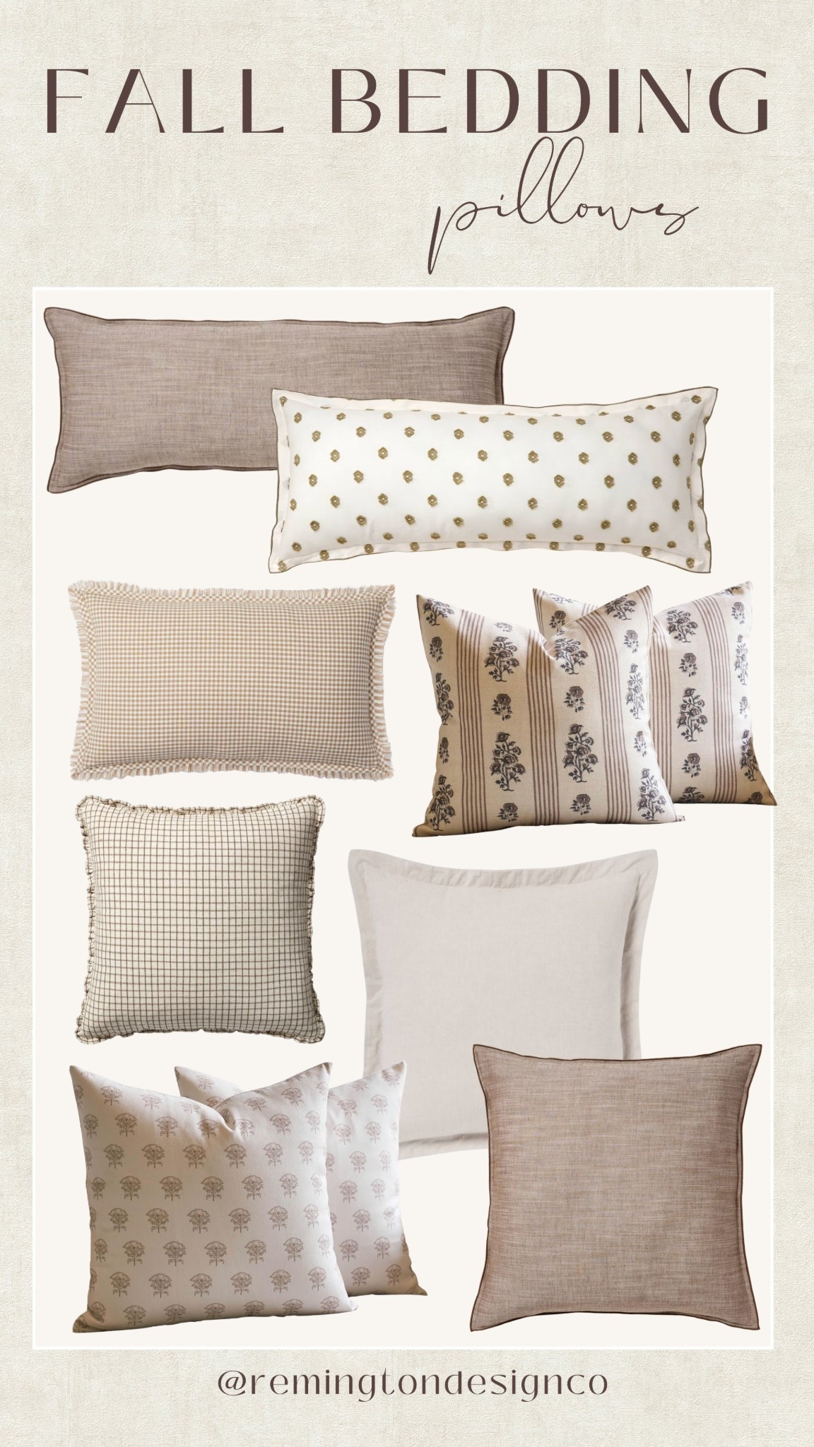 Fall bedding pillows I am absolutely loving! 

Pillow finds - Home essentials - Style tips - Bedding - Pillows 

#LTKHome #LTKSeasonal #LTKStyleTip