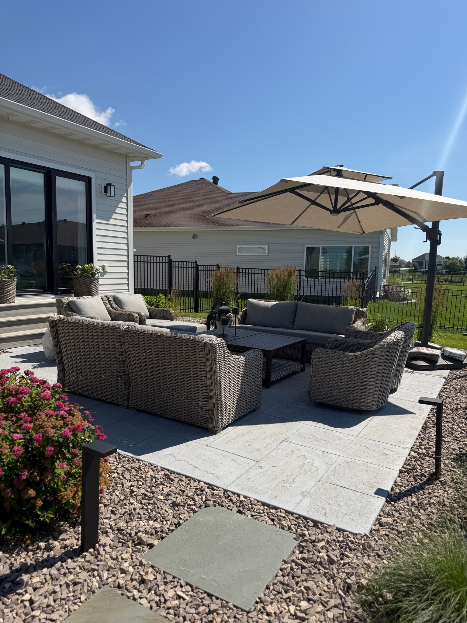 Some of our Walmart patio furniture is in stock in the natural and cream color!

#LTKHome #LTKSeasonal