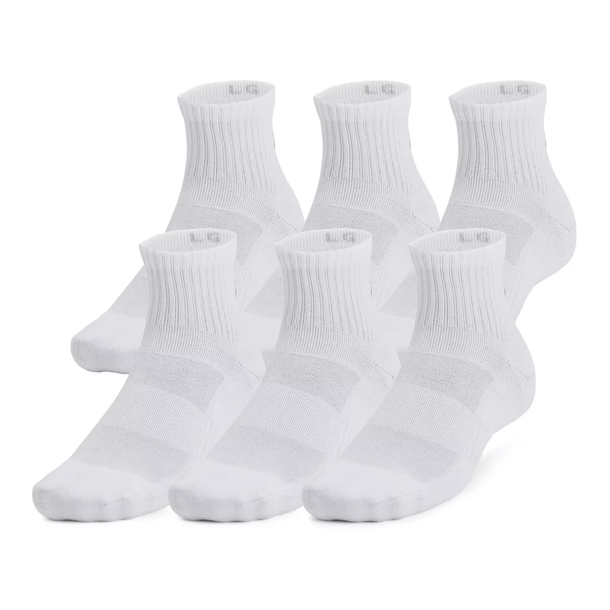 Under Armour Training Cotton 6-Pack Quarter Socks | Kohl's