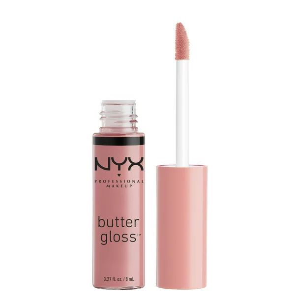 NYX Professional Makeup Butter Gloss, non-sticky Lip Gloss, Crème Brulee, 0.27 Oz | Walmart (US)
