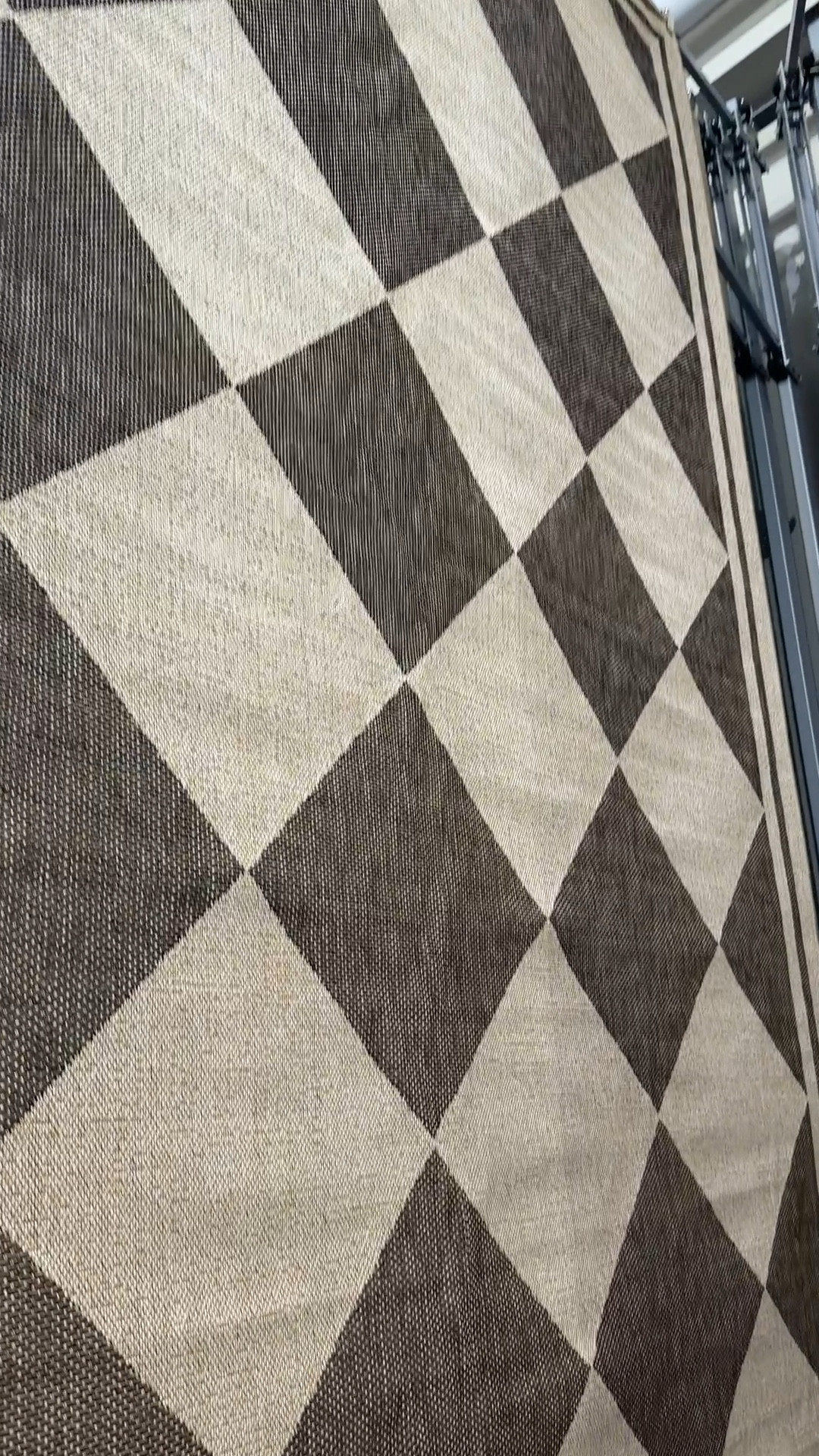 Black, diamond, outdoor rug, crunch, ladder, coastal, patio, spring, summer.

#LTKHome #LTKSaleAlert