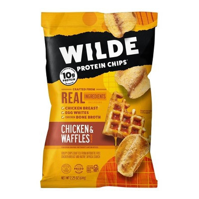 Wilde Protein Chips Chicken and Waffles - 2.25oz | Target