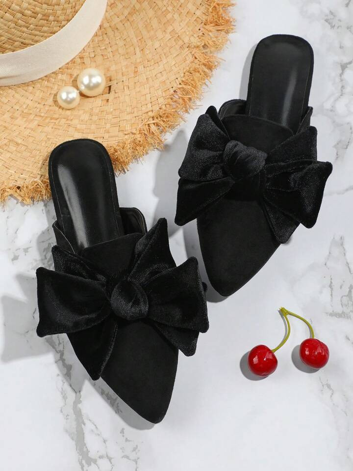 Fashion Bow-Knot Women's Flat Shoes | SHEIN
