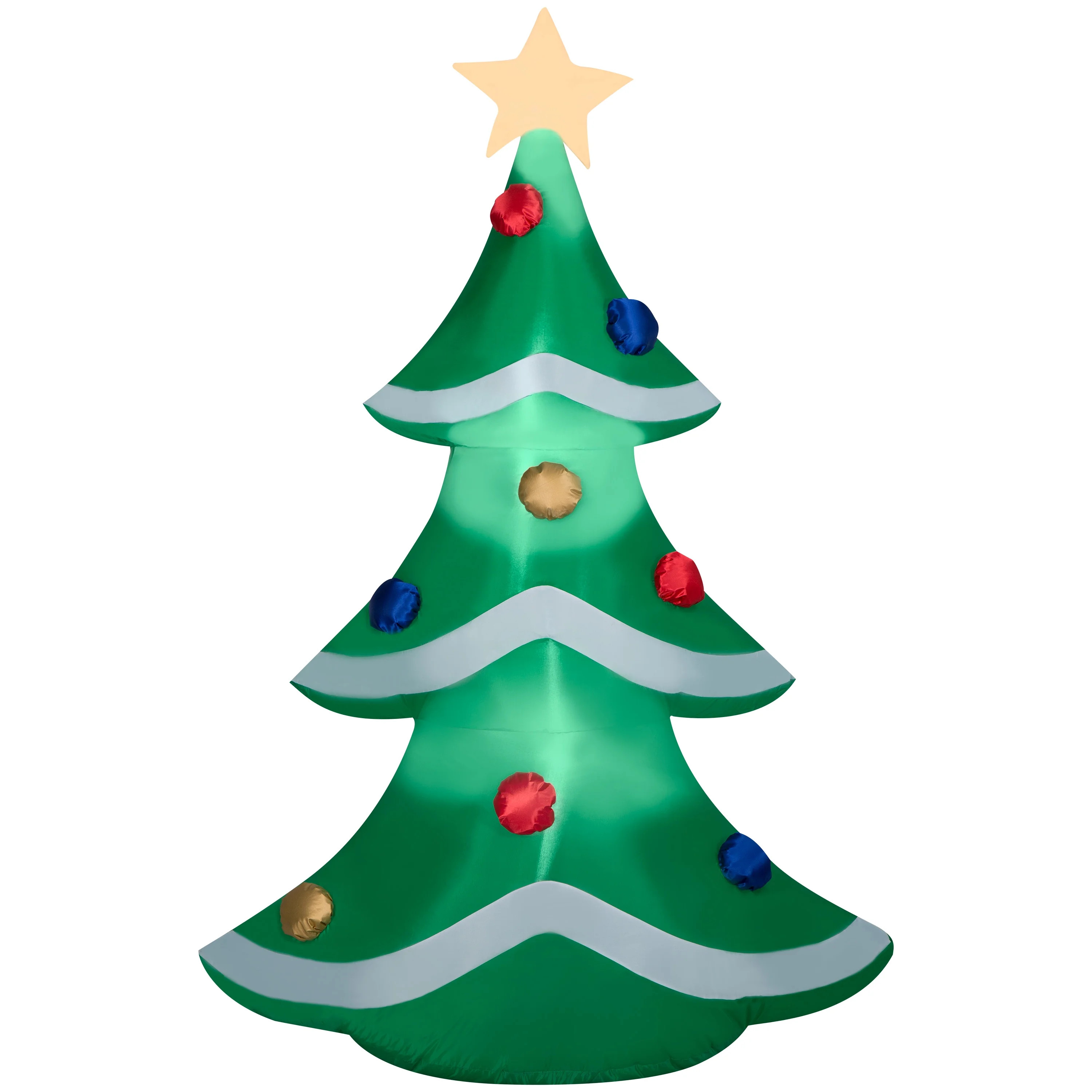 Airblown Inflatables 7 Foot Christmas Tree, by Holiday Time - Walmart.com | Walmart (US)