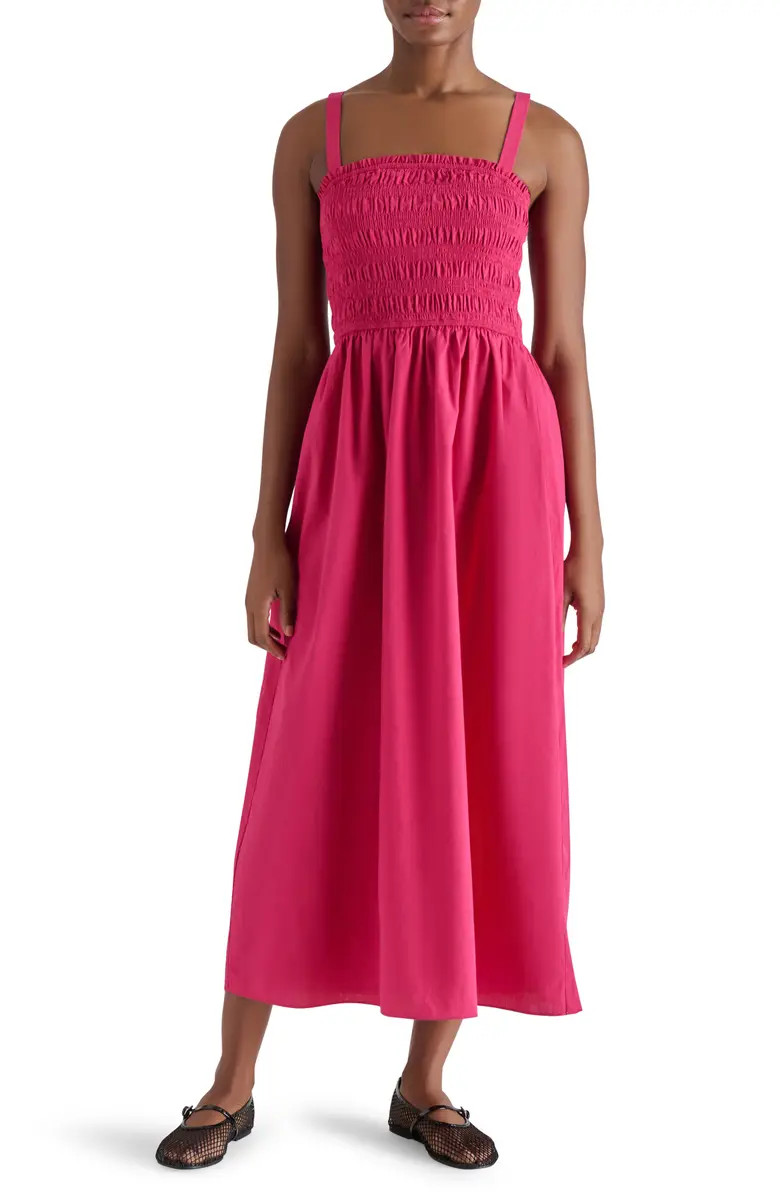 Steve Madden Adriana Smocked Maxi Dress | Nordstrom | Nordstrom