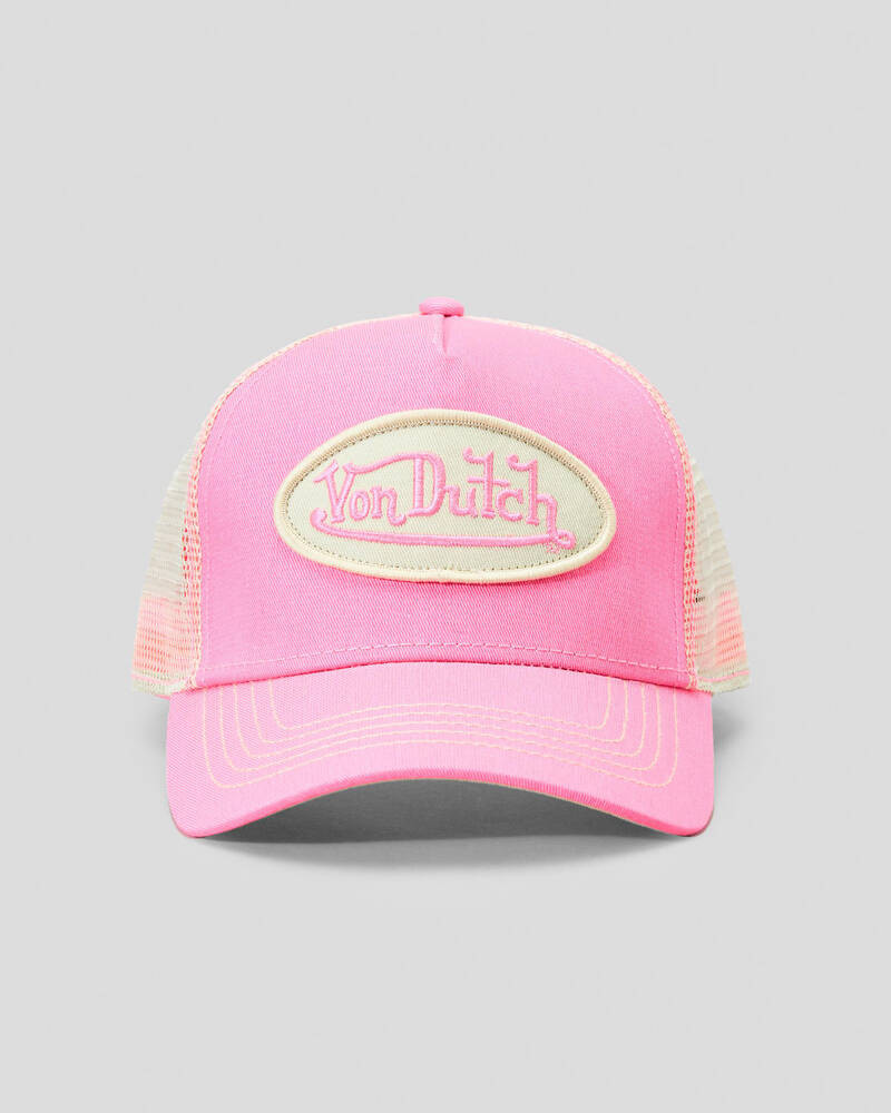 Pink Khaki Cream Trucker Cap | City Beach (US)