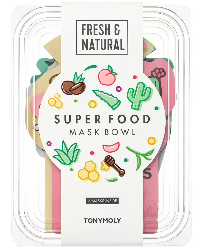 TONYMOLY 6-Pc. Super Food Mask Bowl Set - Macy's | Macy's
