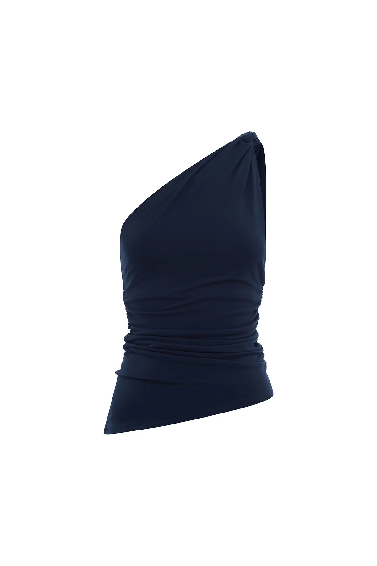 SASHA ONE SHOULDER TOP - ROYAL BLUE | POSSE (US)
