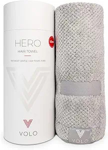 VOLO Hero Hair Towel – Ultra Soft Nanoweave™ Microfiber, Super Absorbent Quick Dry, Reduces D... | Amazon (US)