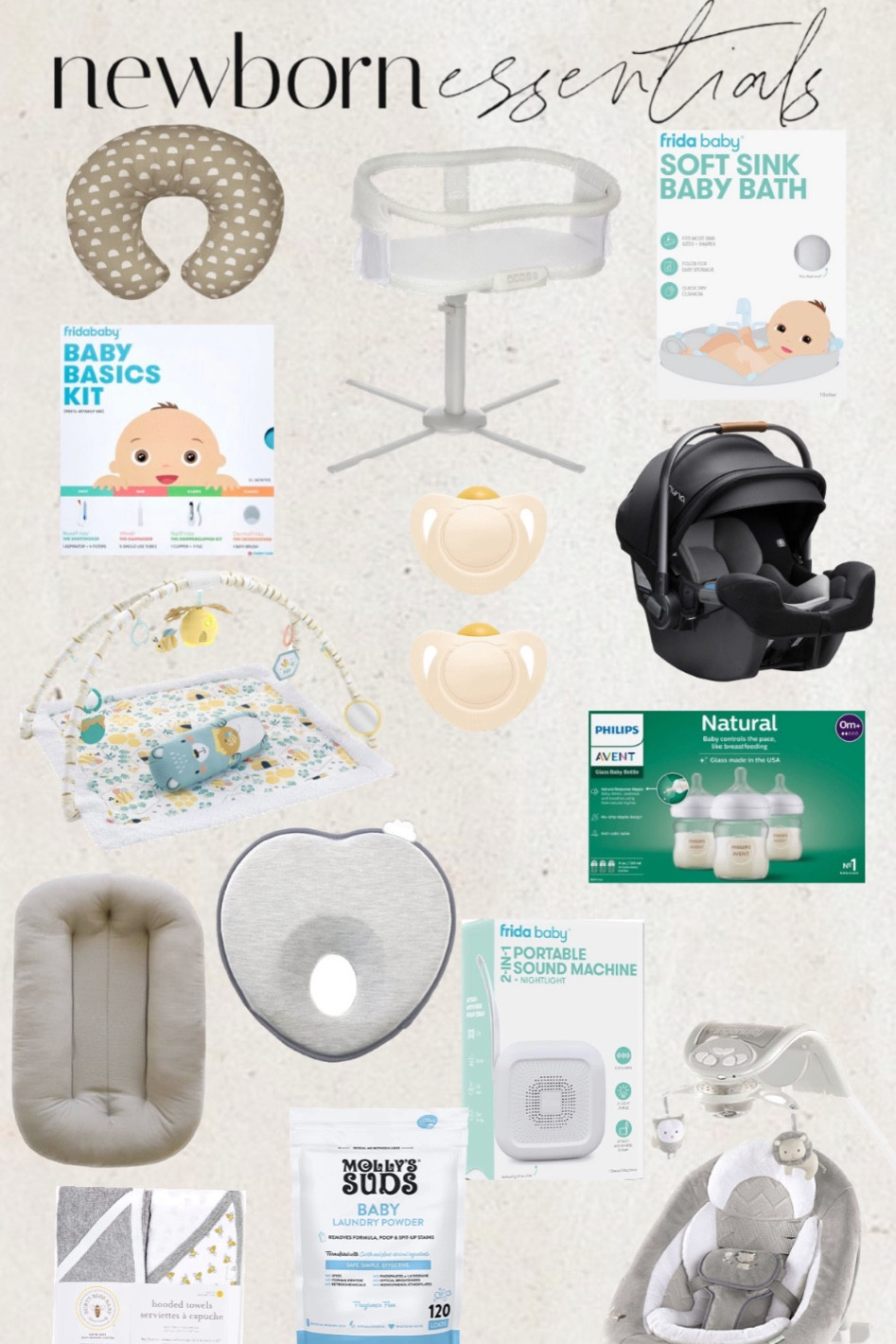 Second-time mama newborn must-haves! 
.
.
.
.
#newborn #baby #babymusthaves #babyregistry #fridababy #targetbaby #amazon #amazonbaby #babyfinds #babyfavorites #newbornbaby #newbornessentials #nunacarseat #halobassinet #snugglemeorganic #glassbottles #infant #neutralbaby #mama #babygear 

#LTKbaby #LTKbump #LTKunder100