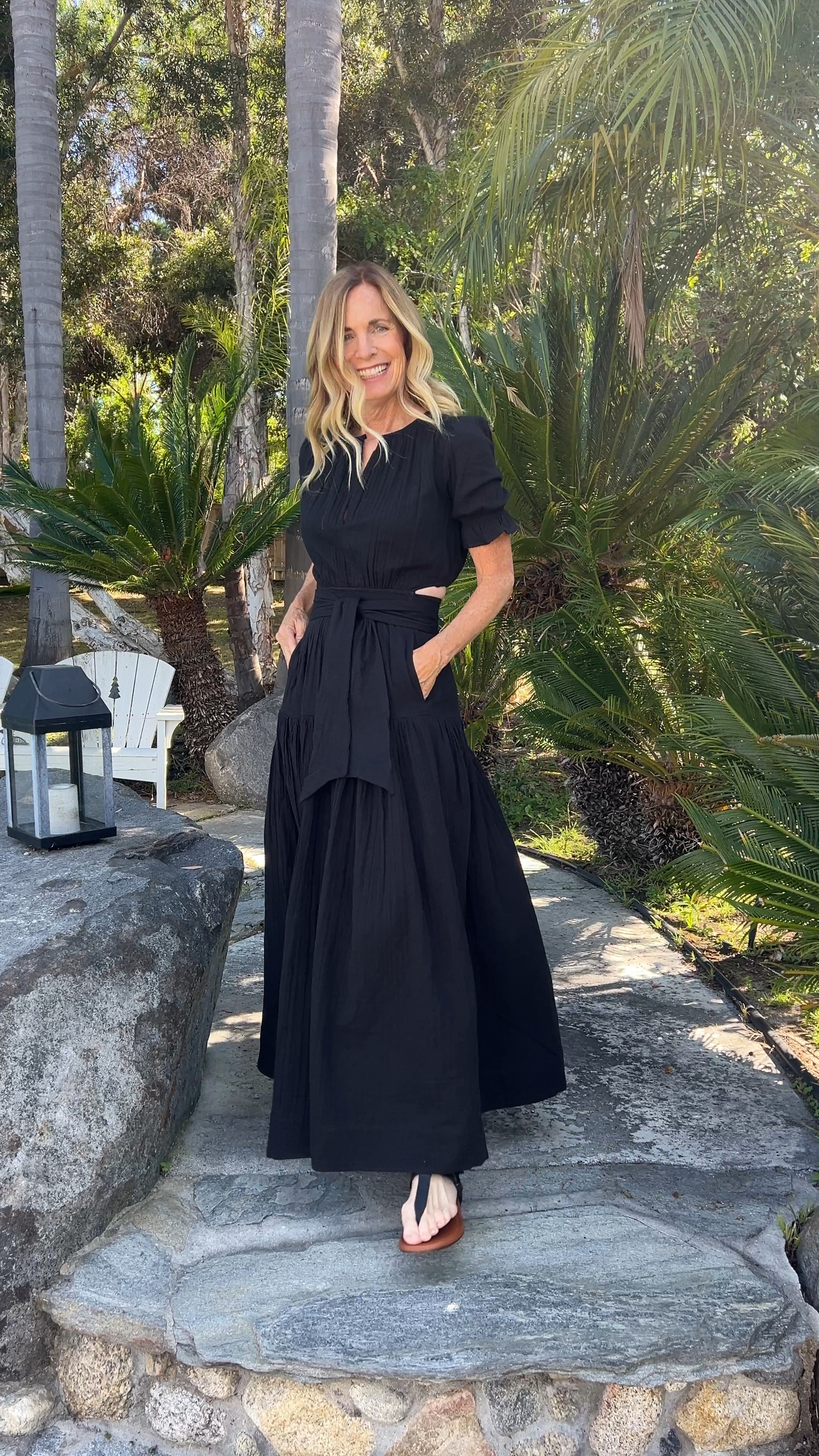 The perfect Summer black dress. 
Perfect travel dress. 

#LTKOver40 #LTKVideo #LTKTravel