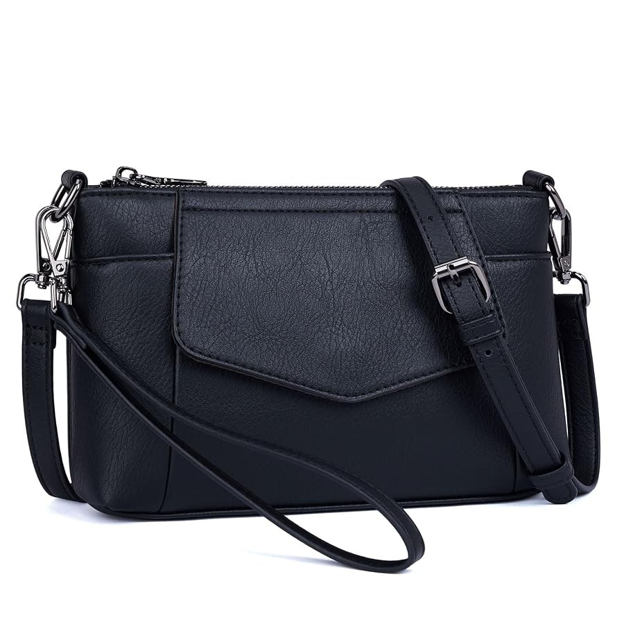 Small Crossbody Bags for Women, Cell Phone Bag Mini Over Wristlets Handbag Wallet Purse with Card... | Amazon (US)