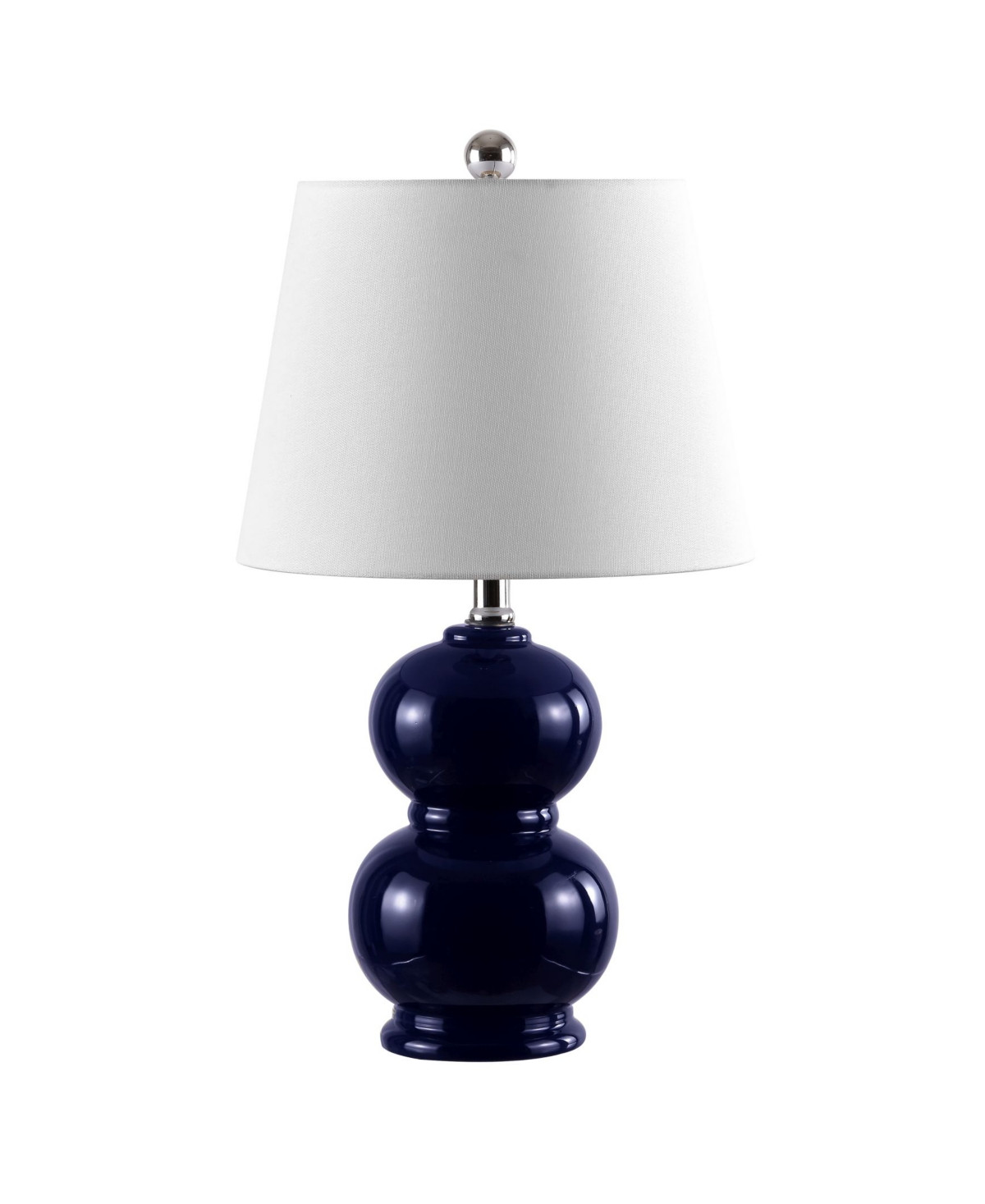 Safavieh Everlee Table Lamp - Navy | Macy's