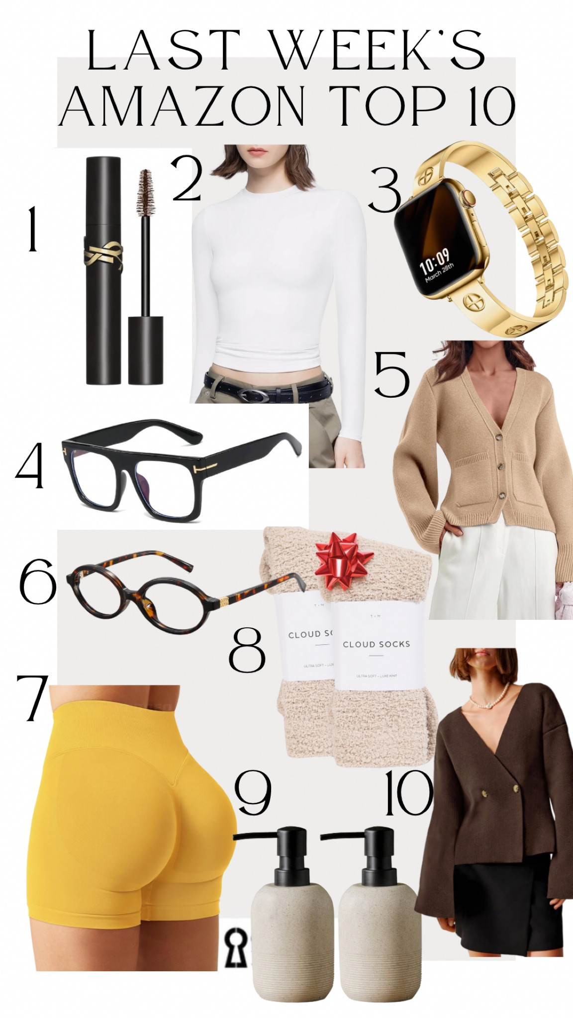 Last week’s best sellers from Amazon!

I use color 02 for the mascara but it is currently sold out!

#LTKStyleTip #LTKHome #LTKFitness