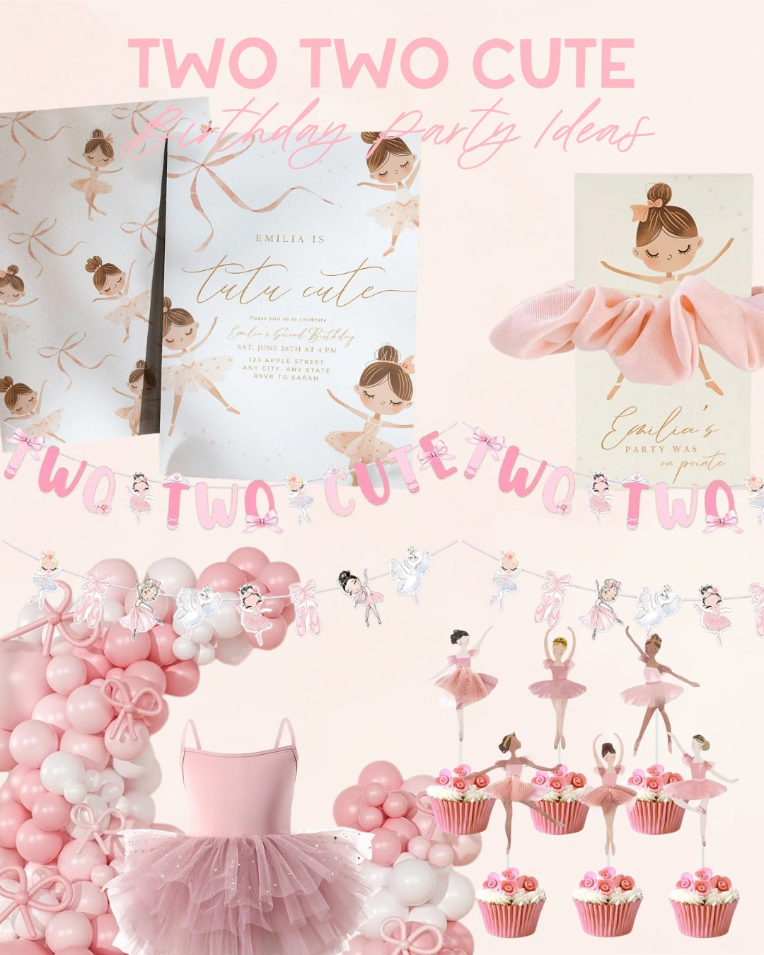 Tutu Cute Birthday Party Must-Haves 💕

Ready to throw a party that’s en pointe? These ballerina-inspired ideas—think tutus, ballet slippers, and pink everything—will have your little one twirling with joy! 

birthday theme, second birthday inspiration, second birthday idea first bday, baby birthday, amazon, Etsy, party decor, ballerina decor, springy party, preppy birthday

#LTKFindsUnder50 #LTKKids #LTKParties