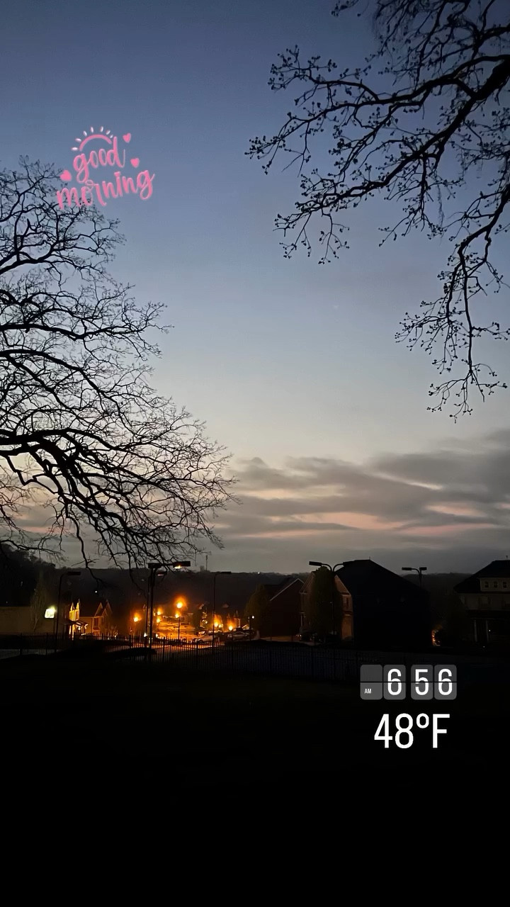 Just wanted to share this beautiful #morning with you🥰. Love to be outside then head in for a cup of tea and breakfast preparation. ￼

#LTKdayinmylife