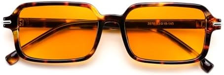 FEISEDY Trendy Rectangle Sunglasses for Womens Mens, Retro Small Narrow Thin Slim Square Sun Glas... | Amazon (US)