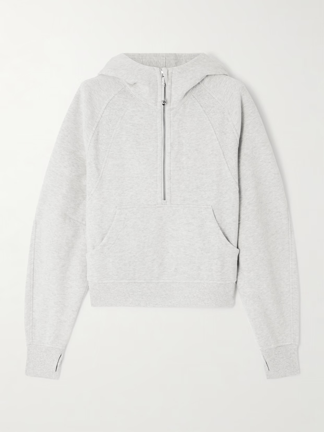 lululemon - Scuba Oversized Cotton-blend Jersey Hoodie - Gray | NET-A-PORTER (US)