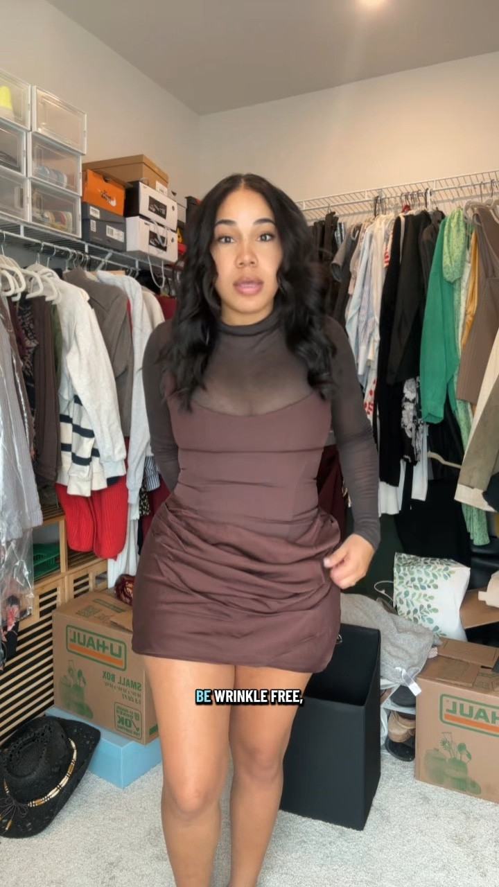 Now that I watch it back, I kinda like the black jeans. But I already returned them to the store this morning 😩😩😩 I also returned that first dress. Let me know what you all think about the layered situation at the end. Still crossing my fingers that my dress comes in time 🤞🏽 #tryonhaul #zarahaul 

#LTKgrwm #LTKootd #LTKNYFW