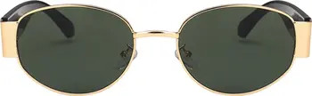 Fifth & Ninth Elliot 57mm Polarized Oval Sunglasses | Nordstrom | Nordstrom