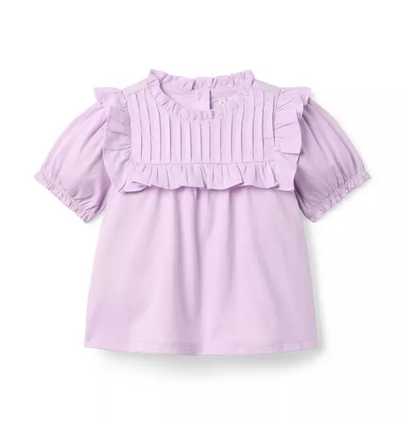 Ruffle Pintuck Top | Janie and Jack