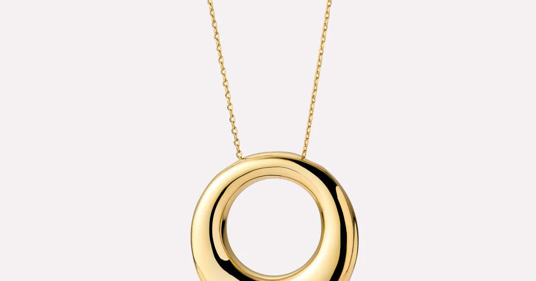Gold Pendant Necklace Waverly$95$80.75Members | Ana Luisa