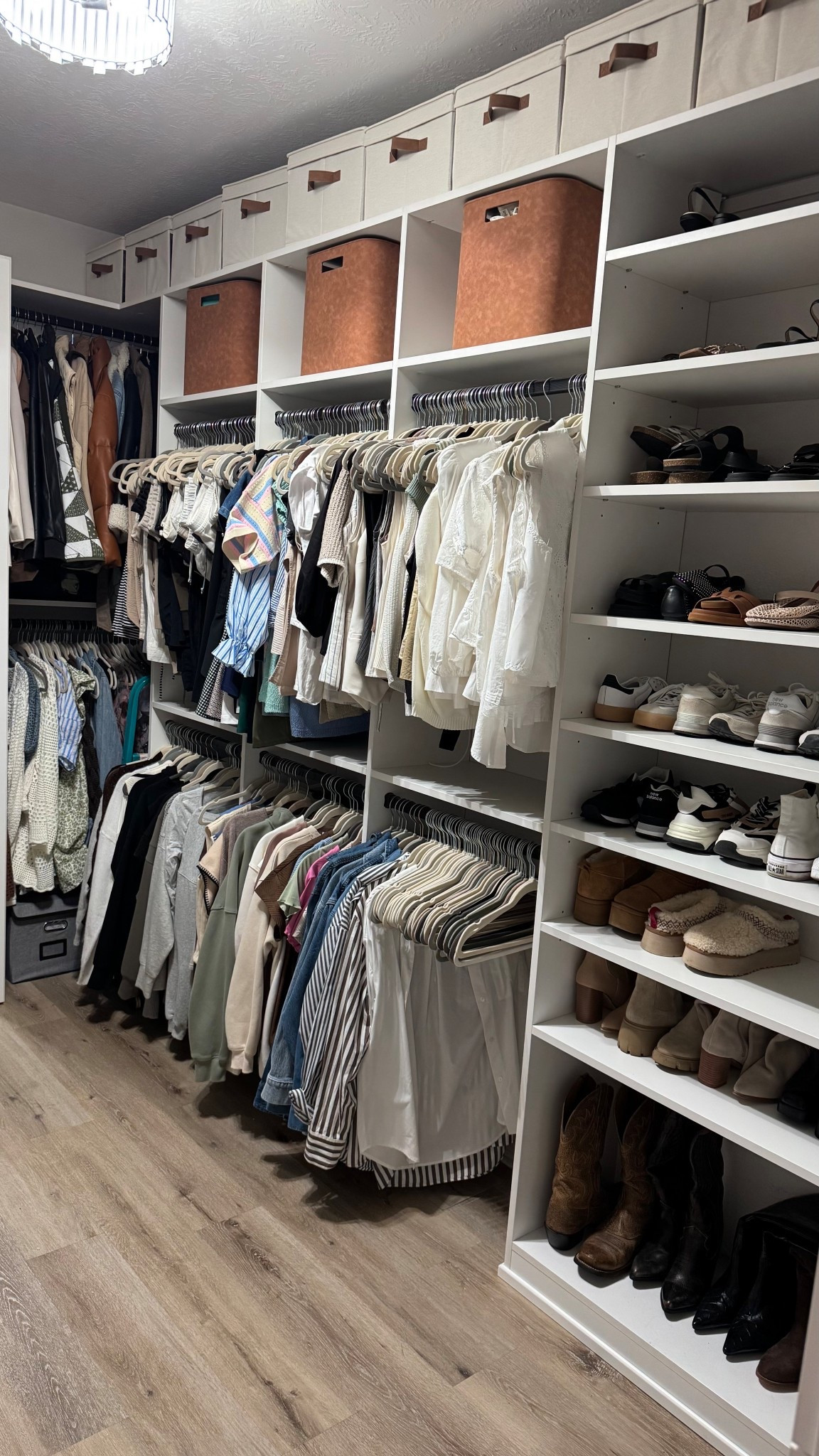 A few of my closet organization faves! These bins up top have been a life saver! 

#LTKHome #LTKSeasonal #LTKStyleTip