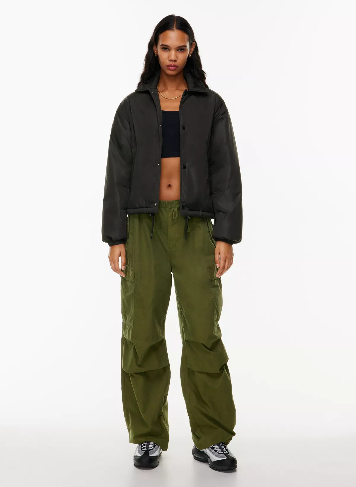 COACHES SHORT JACKET | Aritzia