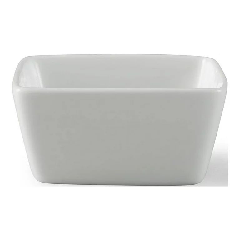 Better Homes & Gardens White Porcelain Square Dipped Bowl | Walmart (US)