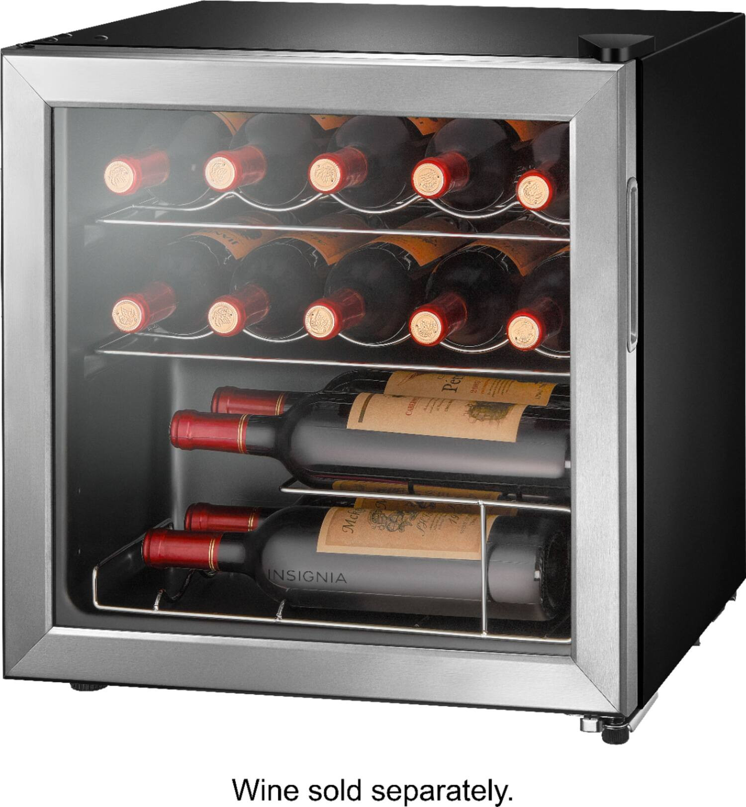 Insignia™ 14-Bottle Wine Cooler Stainless Steel NS-WC14SS9 - Best Buy | Best Buy U.S.