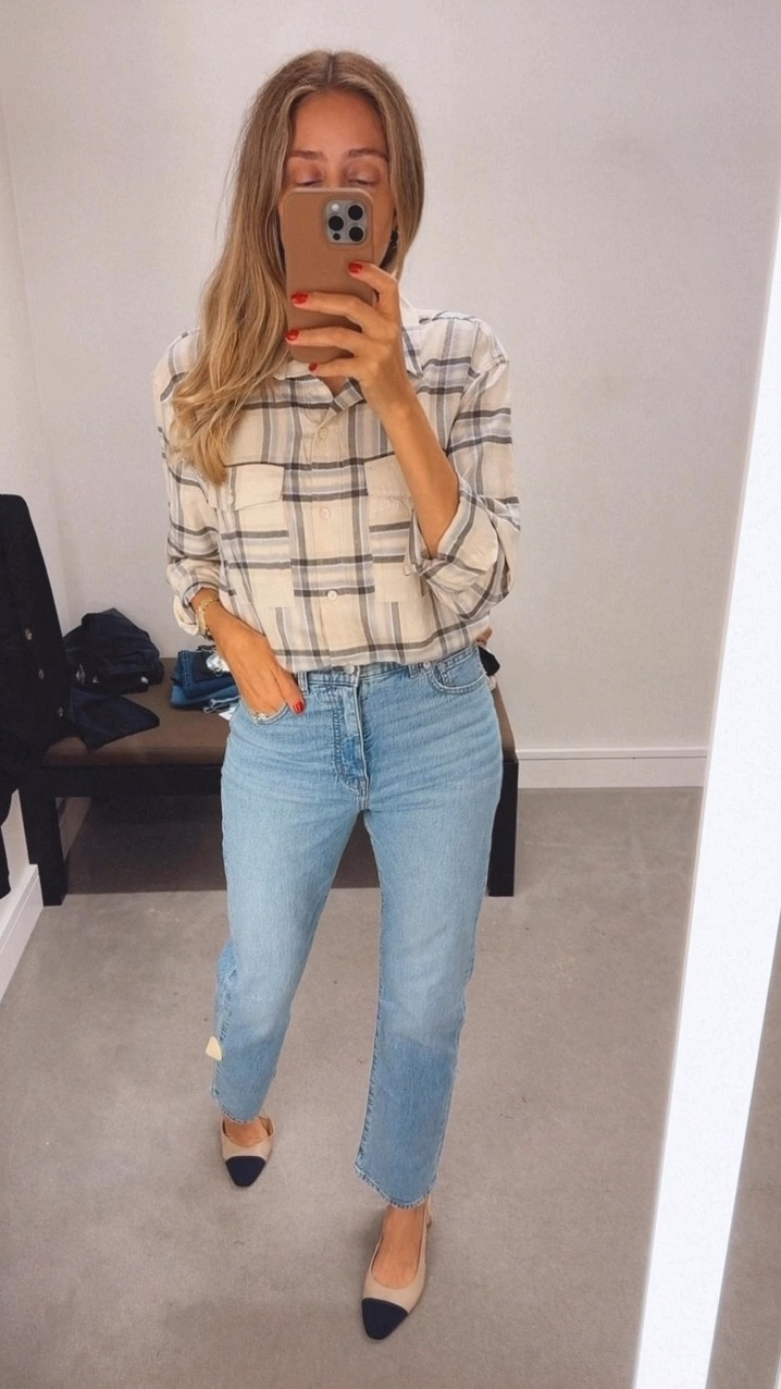 Nordstrom sale - very flattering and comfortable jeans, I love the wash and the fitting. Loved this flannel, the fabric is amazing! 



#LTKStyleTip #LTKxNSale #LTKSaleAlert