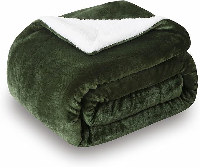 SOCHOW Sherpa Fleece Throw Blanket, Double-Sided Super Soft Luxurious Plush Blanket Throw Size, O... | Amazon (US)